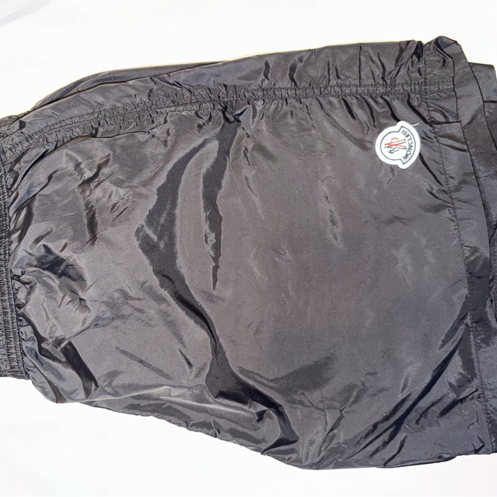 Moncler Black Swim Trunks